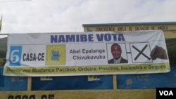 Campanha eleitoral CASA-CE Namibe