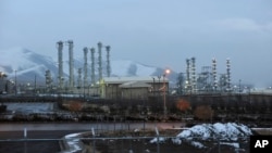 Ядерный объект на тяжелой воде в окрестностях Арка в 250 км от Тегерана. Иран (архивное фото)
