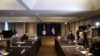 U.S. Special Representative for North Korea, Sung Kim meets with Noh Kyu-duk, South Korea's Special Representative for Korean Peninsula Peace and Security Affairs during their meeting at Plaza Hotel, Aug. 23, 2021.