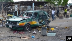 Tashin bam na kunar-bakin-wake a Maiduguri a ranar Jumma'a 31 Yuli 2015