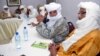 Ethnic Tuareg and Arab militias from Mali meet on August 28, 2014 in Ouagadougou, Burkina Faso, to talk about a homeland in northern Mali (called Azawad) they lay claim on, ahead of peace negotiations with the government. 