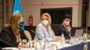 Američka ambasadorka u Crnoj Gori Džudit Rajzing Rajnke i ministarka zdravlja Jelena Borovinić Bojović (Foto: Ministarstvo zdravlja/rtcg.me)