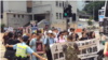 香港眾團體抗議聲援709律師大抓捕三週年