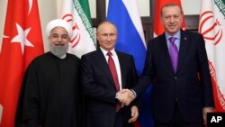پوتین دو روز پس از ملاقات با بشارالاسد، با روسای جمهور ترکیه و ایران دیدار کرد.