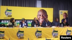Cyril Ramaphosa, presidente do ANC e Presidente da África do Sul