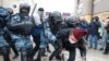 Miles de personas detenidas en manifestaciones en apoyo a Navalny en toda Rusia