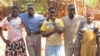 Photo of five people who escaped the LRA and went to a Safe Reporting Site in Central African Republic in November 2012. 