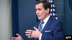ARCHIVO - John Kirby, portavoz del Consejo de Seguridad Nacional de la Casa Blanca.