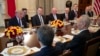President Donald Trump and Chinese Vice Premier Liu He have lunch after signing the 'Phase 1' U.S.-China trade agreement, in the State Dining Room of the White House, Jan. 15, 2020, in Washington.