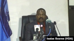 Superintendente Samuel Ramos Peso, director provincial do SIC, Malanje