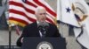 El vicepresidente de EE.UU., Mike Pence, habla en la ceremonia de graduación de la clase 2020 de la Academia de la Fuerza Aérea el sábado 18 de abril, en Colorado Springs, Colorado.