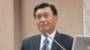 台湾国家安全局长彭胜竹在立法院接受质询（美国之音张永泰拍摄）