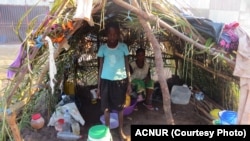 Refugiados da República Democrática do Congo no centro de Mussungue no Dundo, província da Lunda Norte