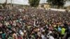 Malians supporting the recent overthrow of President Ibrahim Boubacar Keita gather to celebrate in the capital, Bamako, Aug. 21, 2020.