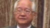 中国知名经济学家吴敬琏(美国之音 记者张佩芝拍摄)