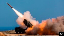 Фото Міністерства оборони США. Навчальний залп із системи "Патріот" 
