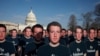 Dozens of cardboard cutouts of Facebook CEO Mark Zuckerberg are seen during an Avaaz.org protest outside the U.S. Capitol in Washington.