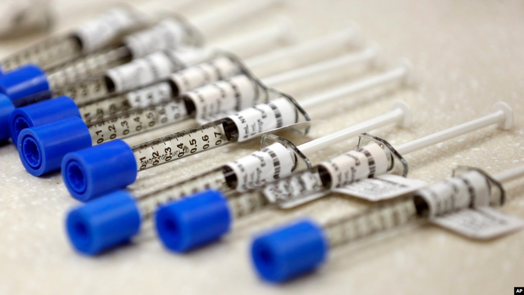 Špricevi sa fentanilom koji se koristi protiv bolova, a jedna je od najsmrtonosnijih droga u SAD