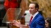 ARCHIVO - El gobernador de Luisiana, Jeff Landry, habla durante el inicio de la sesión especial en la Cámara de Representantes, el 15 de enero de 2024.