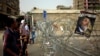 Supporters of ousted President Mohamed Morsi protest at the Republican Guard building in Nasr City, Cairo, July 9, 2013. 