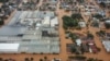 Calles inundadas tras las fuertes lluvias en Sao Sebastiao do Cai, en el estado de Rio Grande do Sul, Brasil, el jueves 2 de mayo de 2024. 