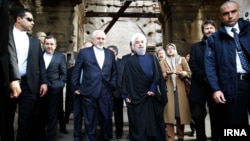 Rouhani Italy Zarif