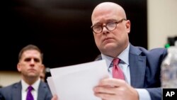 Vršilac dužnosti sekretara za pravosuđe Metju Vitaker tokom pretresa na Kapitol hilu (Foto: AP/Andrew Harnik)