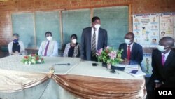 AbeUNICEF besethekelela eWestlea Primary School