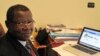 FILE - Photo of Democratic Republic of Congo Communication Minister Lambert Mende taken by VOA-French staffer Nicolas Pinault.