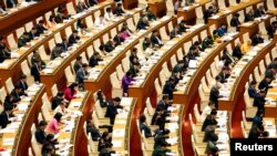 Một kỳ họp Quốc Hội tại Việt Nam. Hình minh họa.