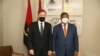 Jack Sullivan, Conselheiro de Segurança Nacional dos Estados Unidos (esq) e João Lourenço, Presidente de Angola (dir), 20 de Setembro de 2021