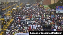 Bissau, manifestação (imagem de arquivo)