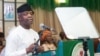 Farfesa Yemi Osinbajo, mataimain shugaban Najeriya wanda ya bude taron kasa da kasa akan farfado da tafkin Chadi