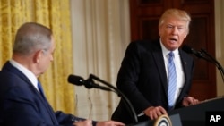 Benjamin Netanyahu e Donald Trump reforçam parceira entre Washington e Telavive