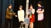 한국 국방부와 민주평통자문회의 공동주최로 지난 4일 열린 ‘2016장병 청년 통일안보 비전 발표대회’ 워싱턴 지역예선에서 최우수상을 수상한 워깨이모 팀이 ‘통일의 꿈’이란 제목으로 연극 작품을 발표하고 있다. 사진 제공 = 민주평통워싱턴협의회.