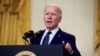 FILE - U.S. President Joe Biden delivers remarks on Russia in the East Room at the White House in Washington, April 15, 2021. 