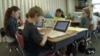 Students at Taylor Elementary school in Arlington, Virginia.
