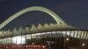 The new stadium in Durban, South Africa, where World Cup matches will be played