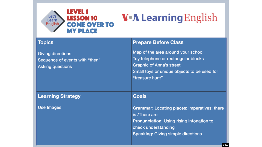 Let's Learn English - Level 1 - Lesson 10