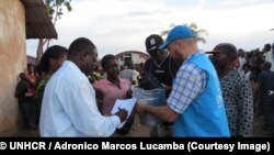 Refugiados congoleses chegam a Mussungue
