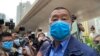 香港壹傳媒創辦人黎智英被控《港區國安法》”勾結罪”等罪名，2月18日向高等法院重新申請保釋被拒，需要還柙到4月16日就他涉及的多宗案件在西九龍法院再次提堂 （攝影：美國之音湯惠芸） 